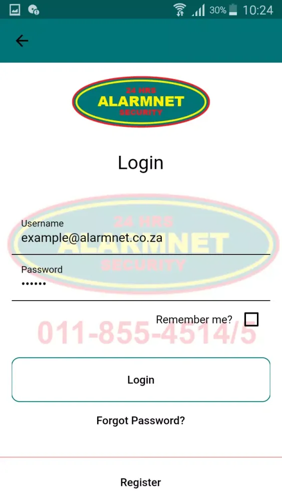 Alarmnet应用截图