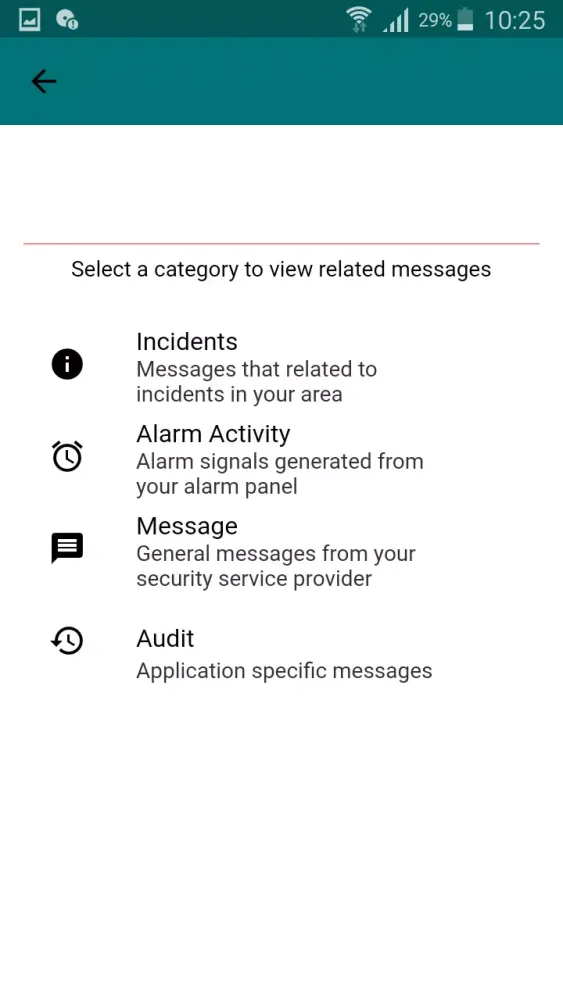 Alarmnet应用截图