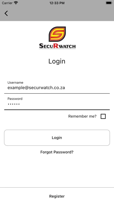 SecuRwatch স্ক্রিনশট