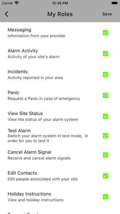 SecuRwatch স্ক্রিনশট