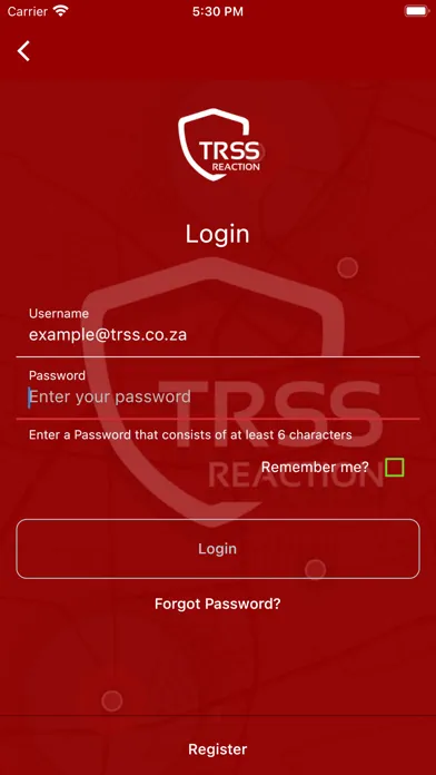 TRSS Reaction应用截图