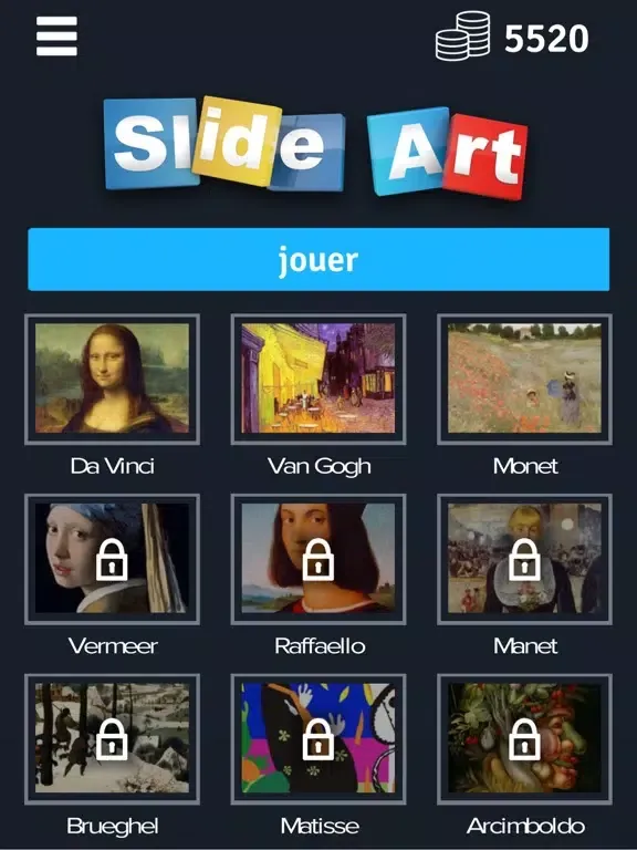 Slide Art Jigsaw Puzzle iPad 应用截图