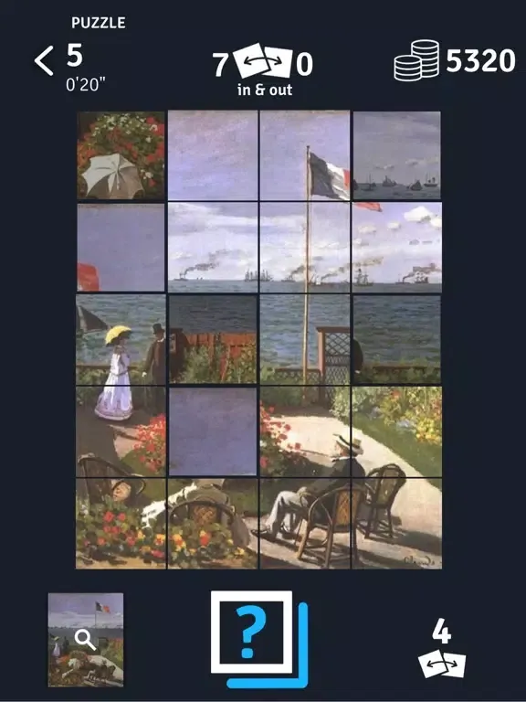 Slide Art Jigsaw Puzzle iPad 应用截图