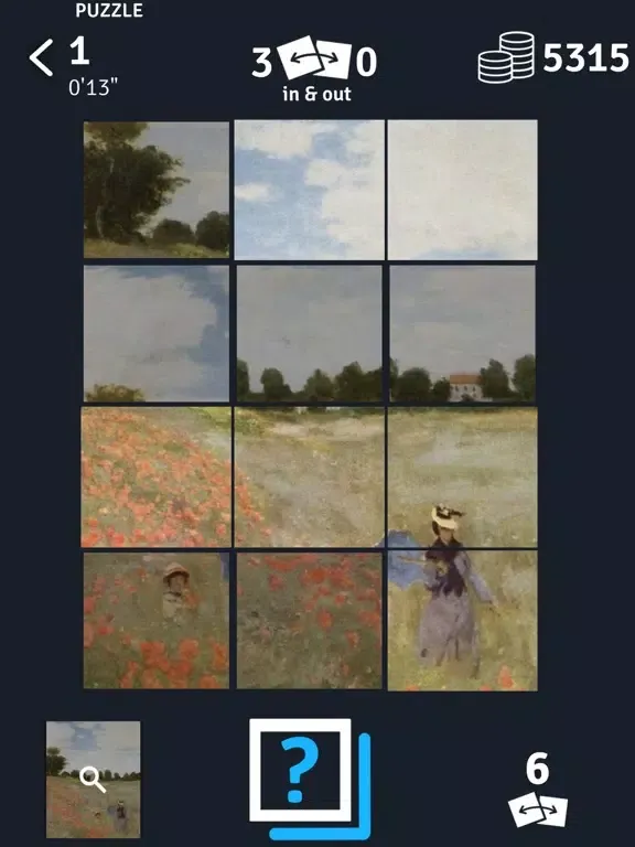 Slide Art Jigsaw Puzzle iPad 应用截图