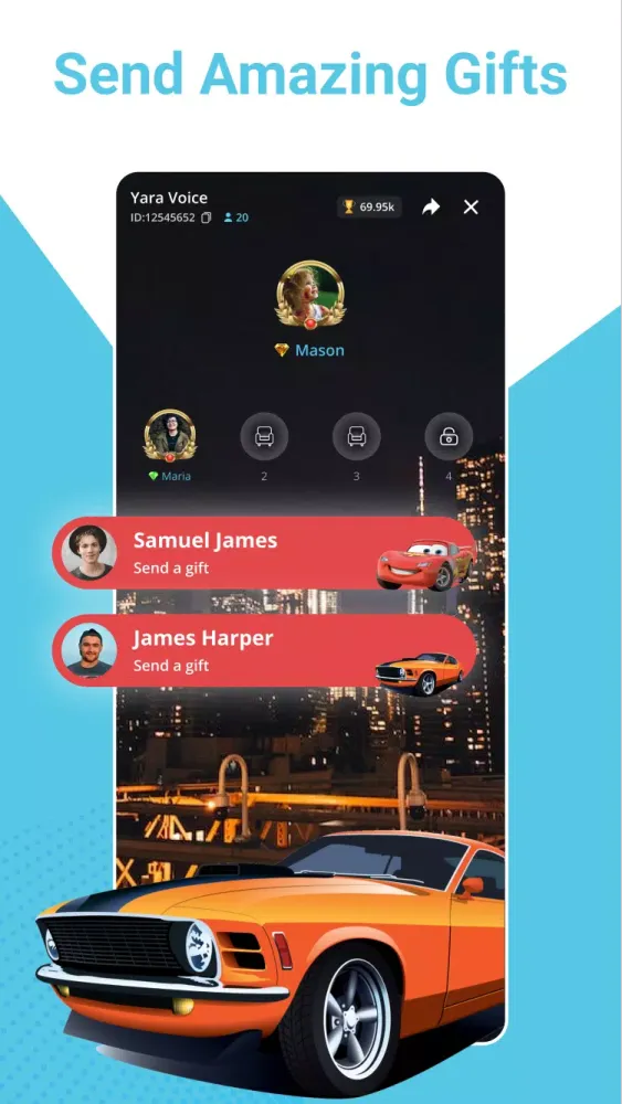 Screenshot di YARA - Voice Chat