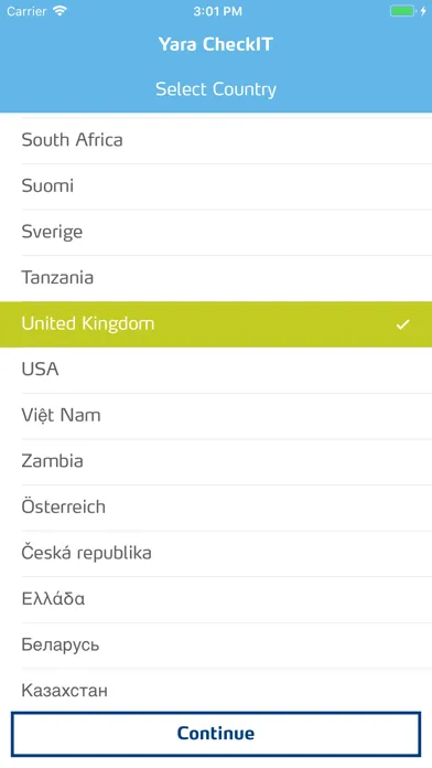 Yara CheckIT应用截图