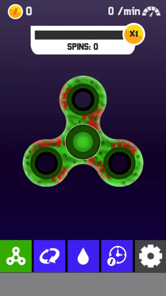 Zrzuty ekranu Zombie Rapture Fidget Spinner