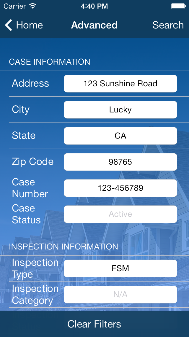 Screenshot di HUD Mobile Inspections