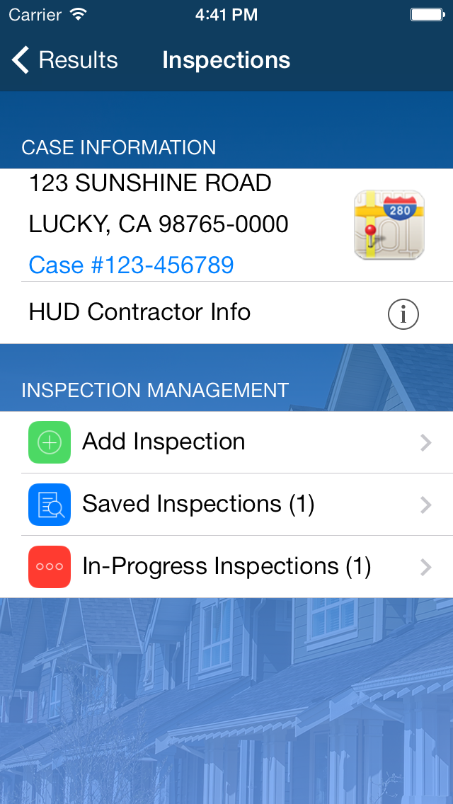 Screenshot di HUD Mobile Inspections