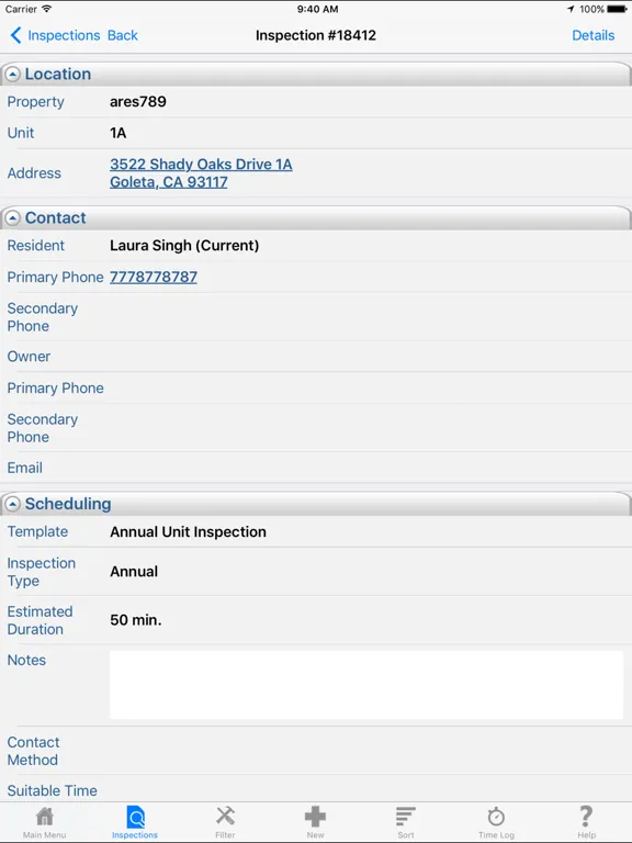 تصاویر Inspection Mobile iPad 