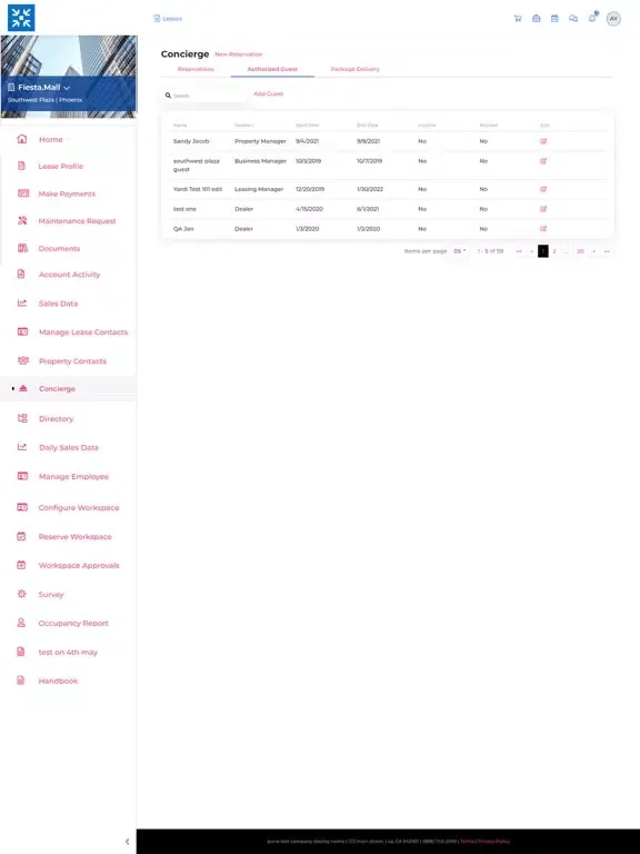 Yardi Novo iPad  Screenshots
