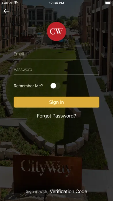 CityWay Resident Experience Screenshots