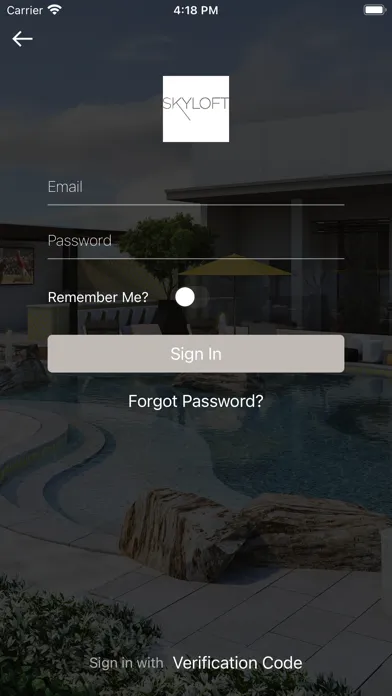 Capturas de pantalla de Skyloft Living Resident App
