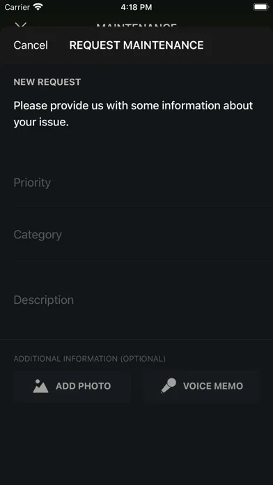 Capturas de pantalla de Skyloft Living Resident App