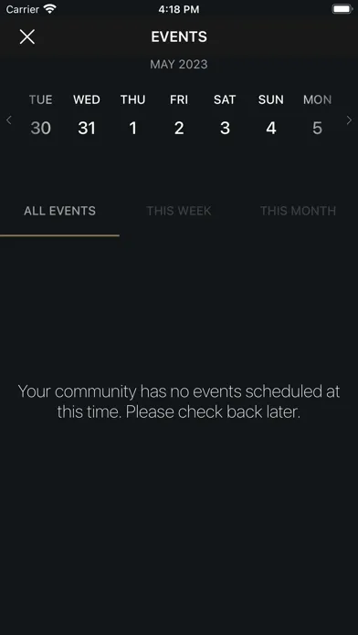Capturas de pantalla de Skyloft Living Resident App