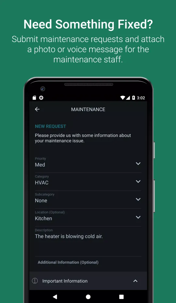 RentCafe Resident Screenshots