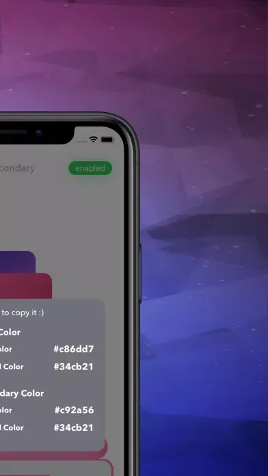 Zrzuty ekranu Color Fitter