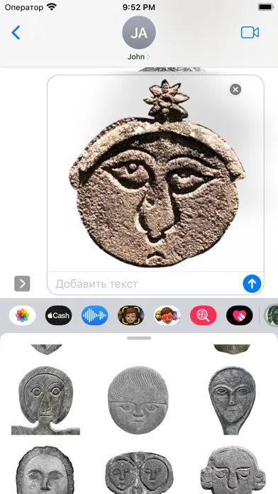 Capturas de tela do Emojis Of Early New England