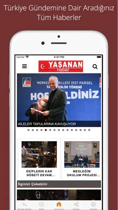 Yaşanan Haber应用截图