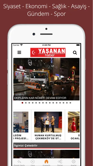 Yaşanan Haber应用截图