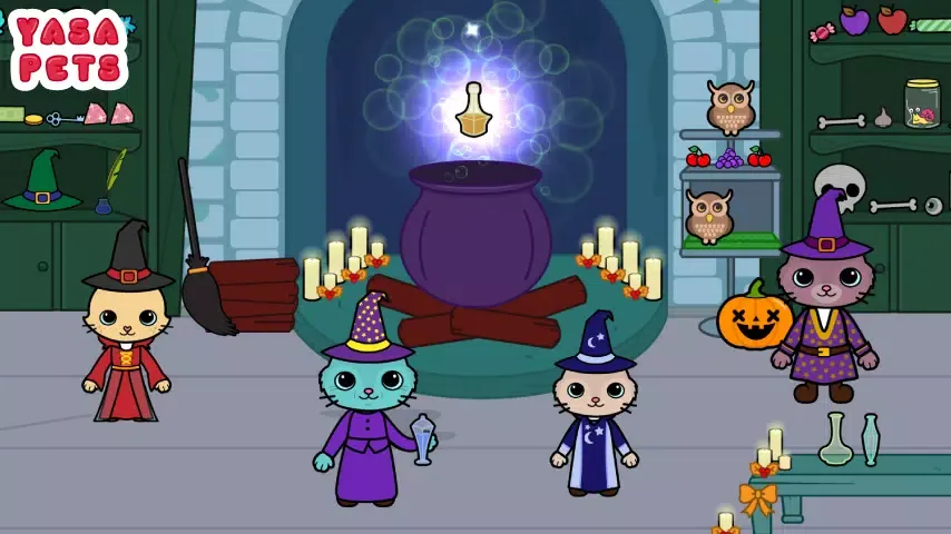 Ảnh chụp màn hình của Yasa Pets Halloween