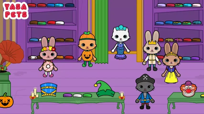 Ảnh chụp màn hình của Yasa Pets Halloween