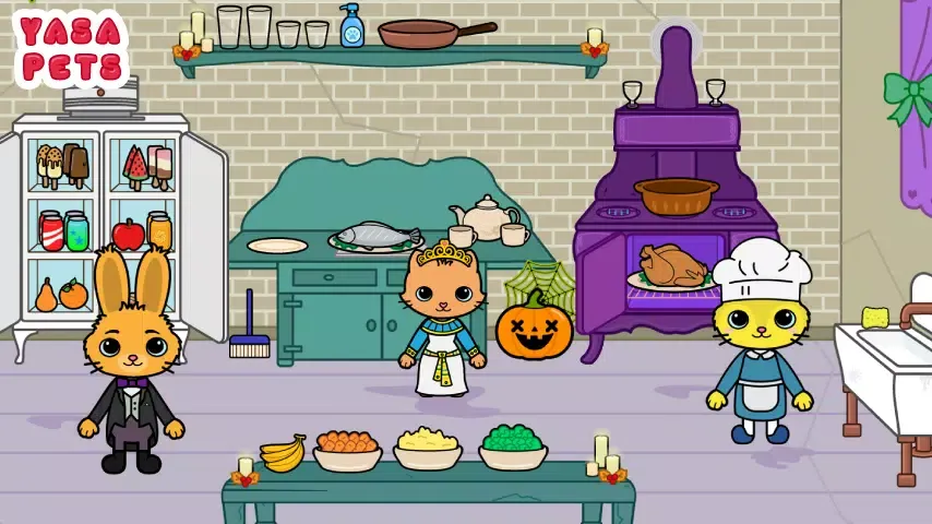 Ảnh chụp màn hình của Yasa Pets Halloween