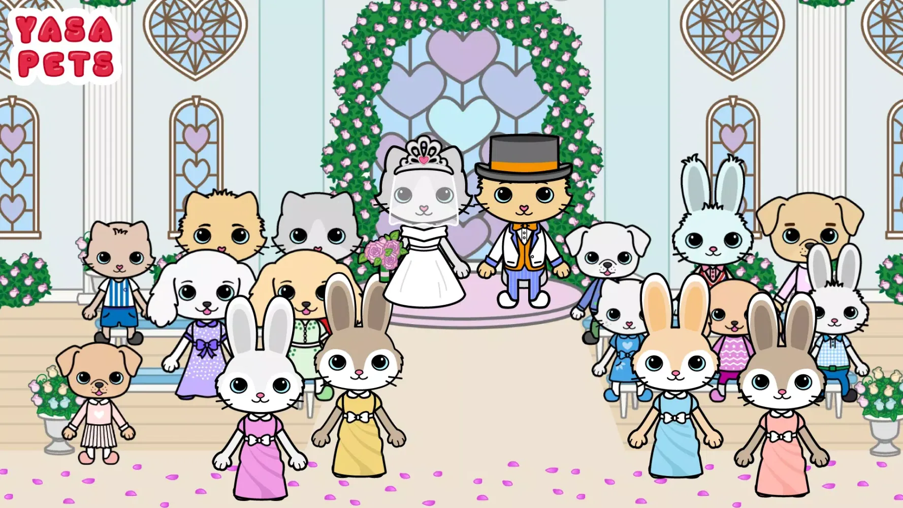 Ảnh chụp màn hình của Yasa Pets Wedding
