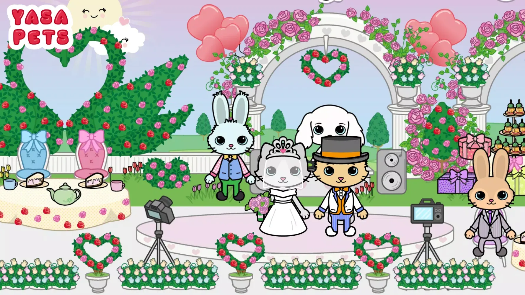 Ảnh chụp màn hình của Yasa Pets Wedding