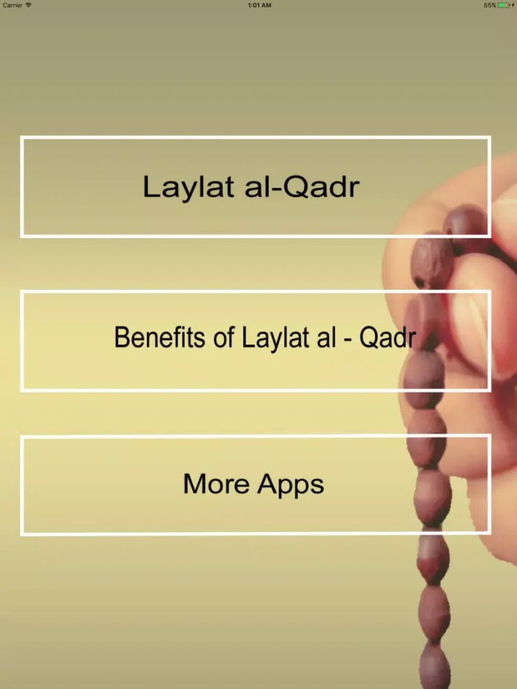 Laylat Al-Qadr- The Night of Power iPad 应用截图