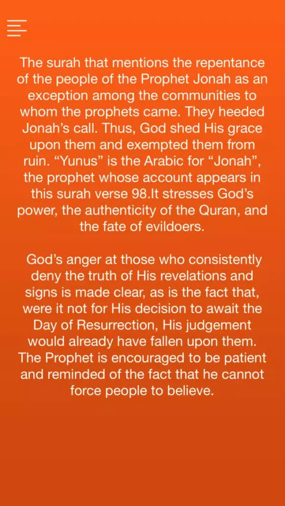 Surah Yunus With English Translation应用截图