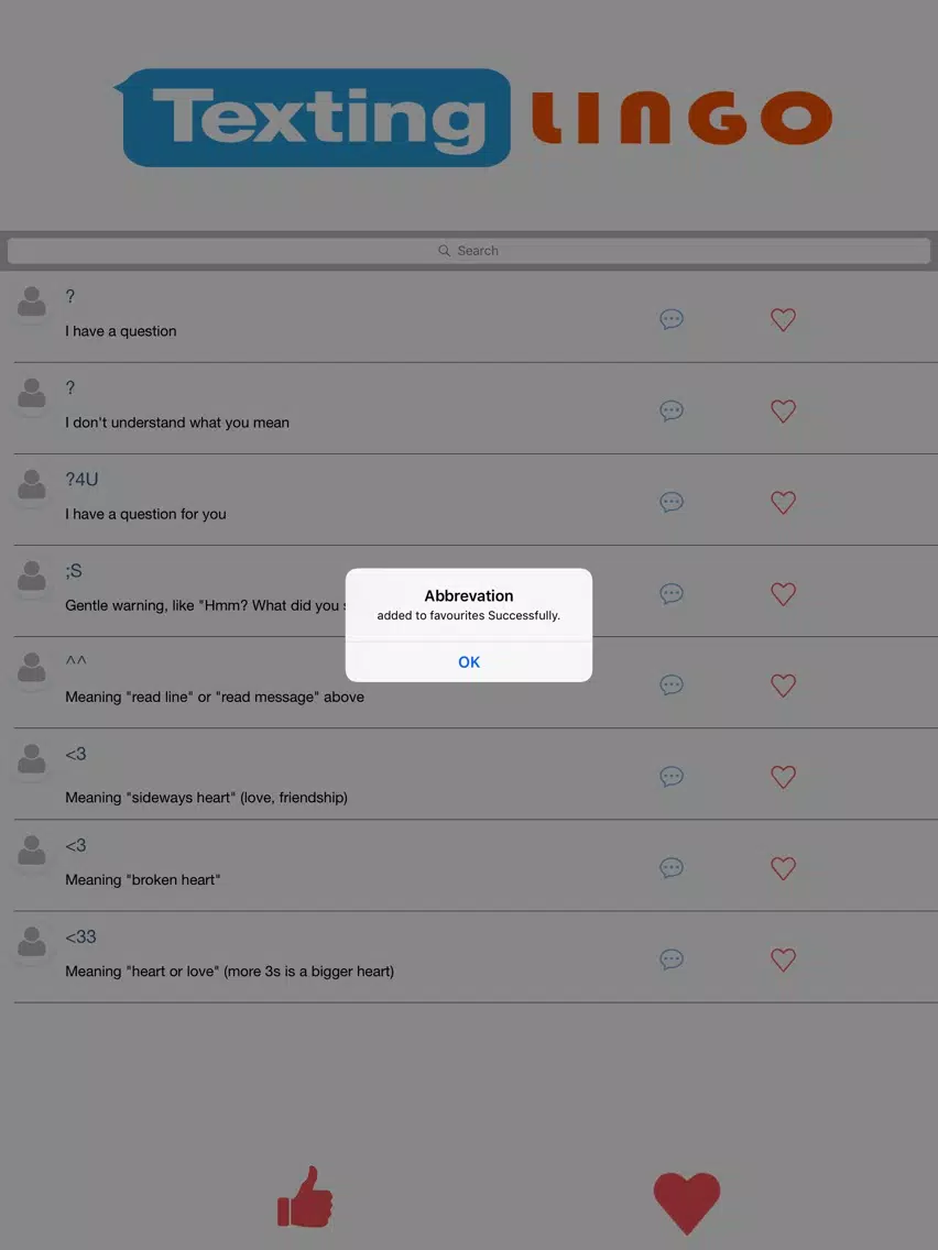 Texting Lingo iPad 应用截图