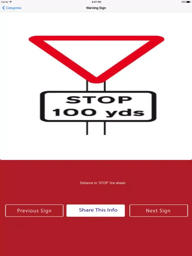 Скриншоты UK Road Traffic Signs iPad 