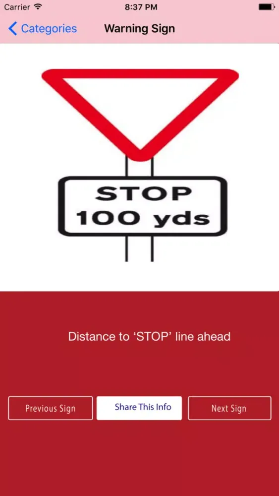 Скриншоты UK Road Traffic Signs