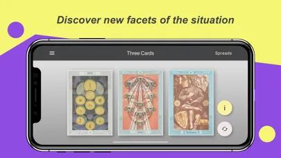Zrzuty ekranu Tarot Adviser - Thoth Deck