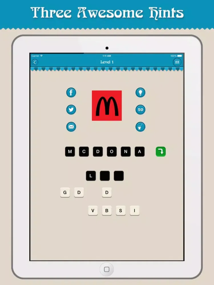 Guess The Shadow Quiz ! iPad  스크린샷