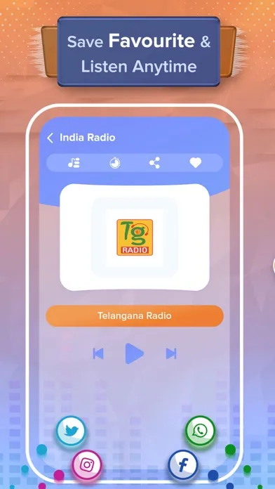 Screenshot di Live India Radio Stations FM