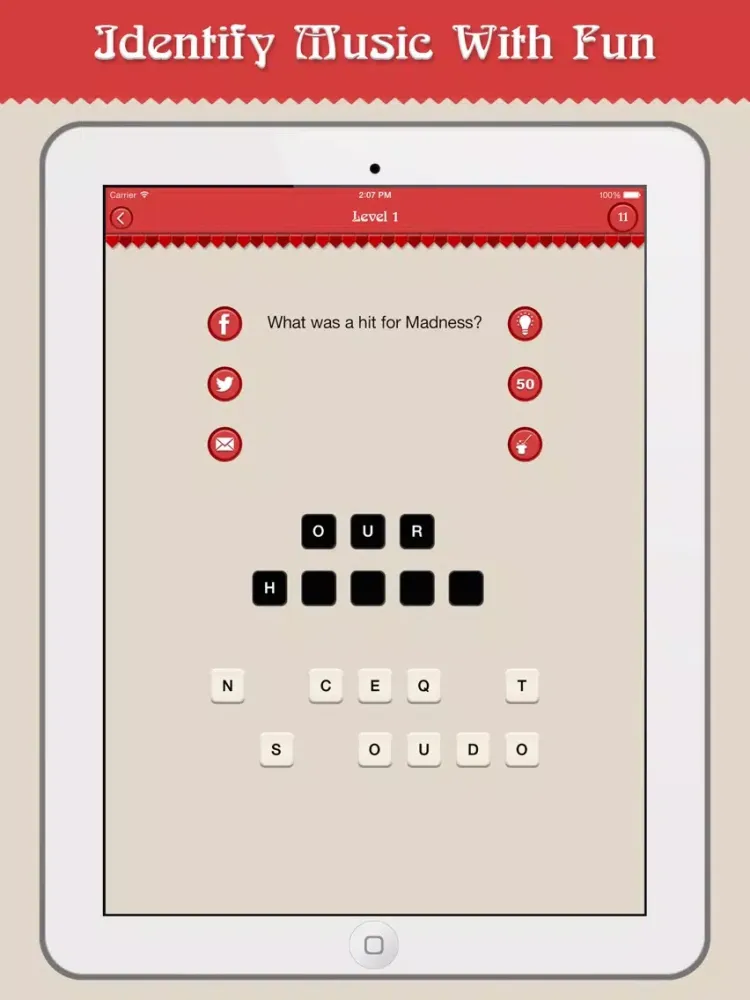 1980 Music Riddle Trivia ? iPad  Ekran Görüntüleri
