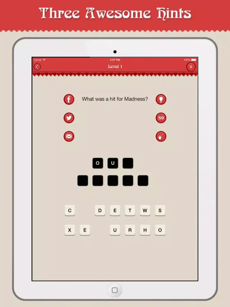 1980 Music Riddle Trivia ? iPad  Ekran Görüntüleri