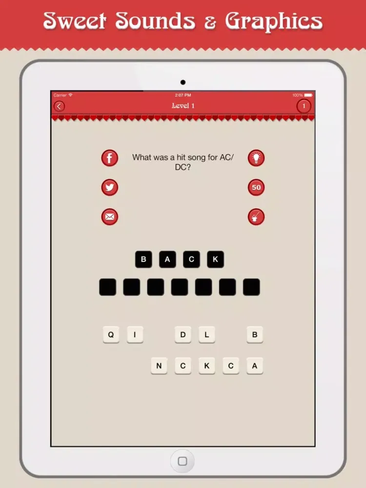 1980 Music Riddle Trivia ? iPad  Ekran Görüntüleri