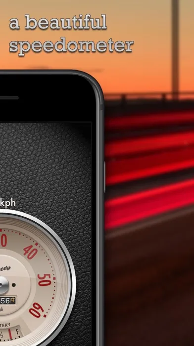 Ảnh chụp màn hình của Speedy - beautiful speedometer