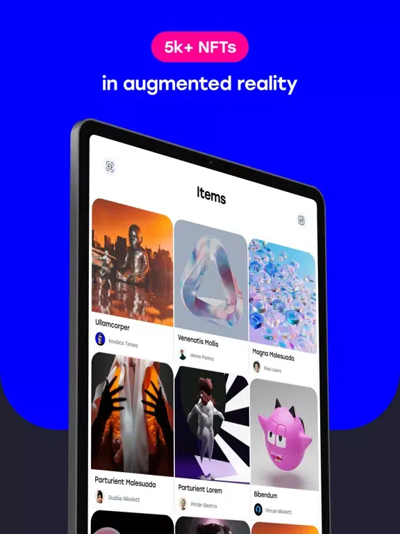 ภาพหน้าจอของ V-Art: digital art collection iPad 