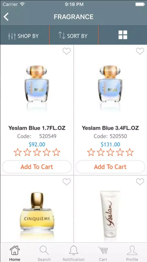Yeslam App Screenshots