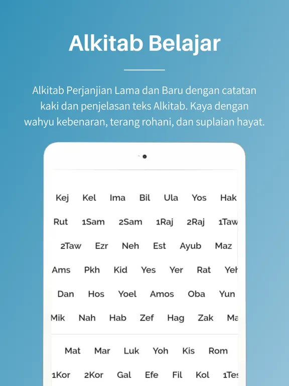 Alkitab Versi Pemulihan iPad  Screenshots