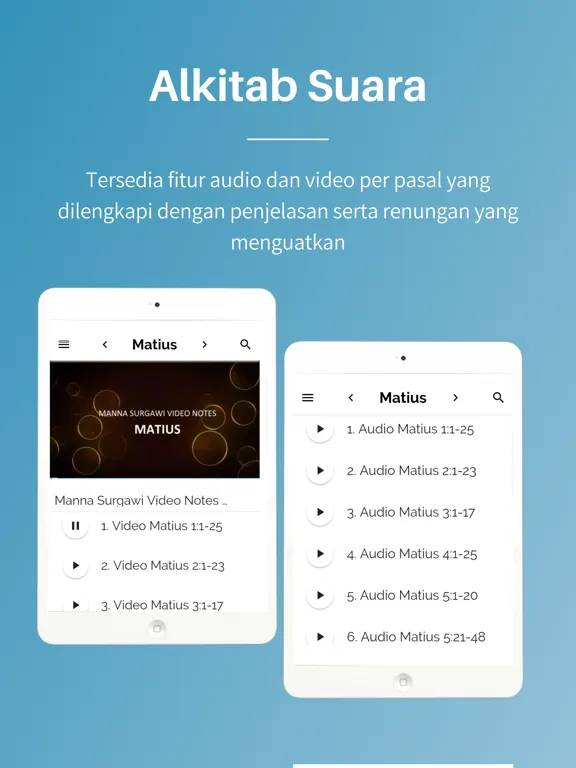 Alkitab Versi Pemulihan iPad  Screenshots