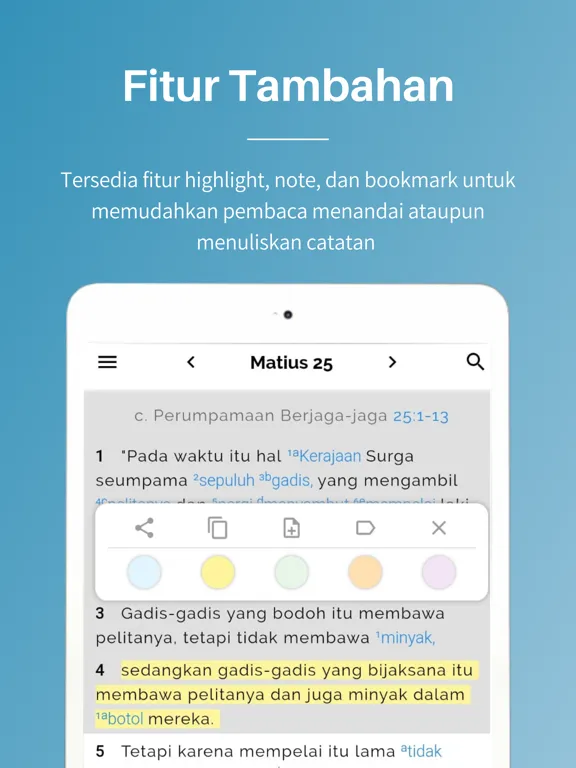 Alkitab Versi Pemulihan iPad  Screenshots