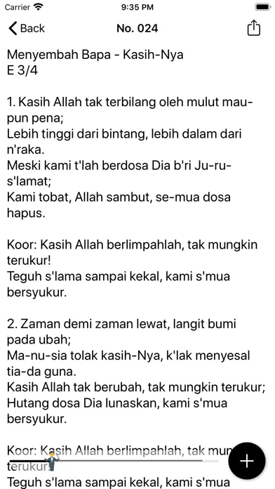 Kidung Pemulihan Screenshots