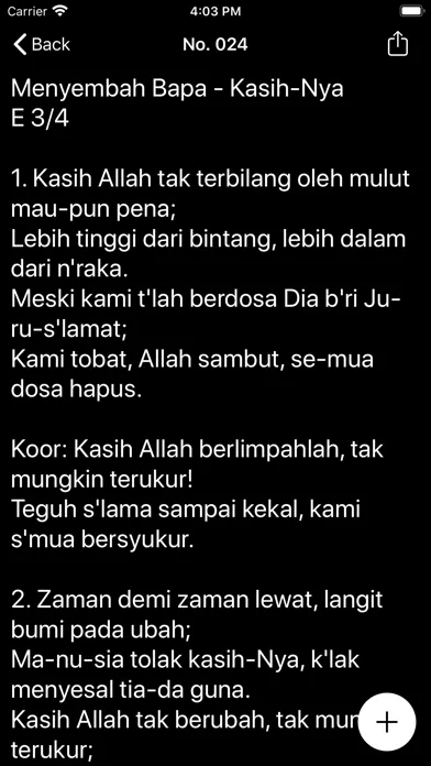 Kidung Pemulihan Screenshots