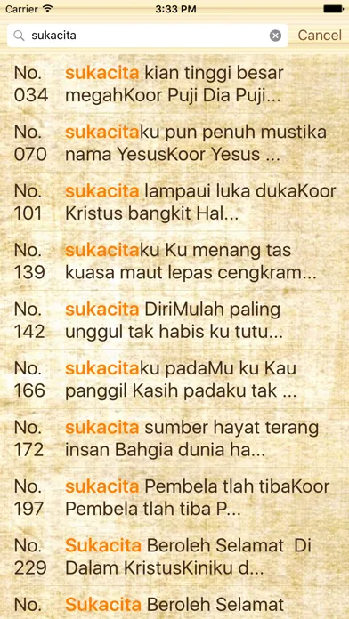 Kidung Pemulihan Screenshots