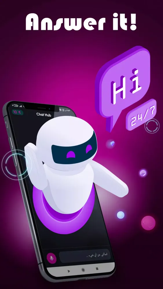 Screenshot di Chat Hub